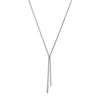Collana Rosato Donna Cubica in Argento Zirconia RZC042 - RZC042